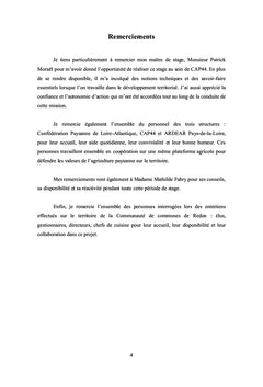 Des leviers d'action pour une restauration collective durable
