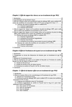Etude d'un écoulement de type multi-jets