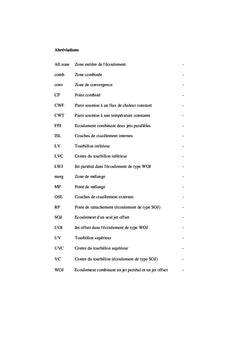 Etude d'un écoulement de type multi-jets