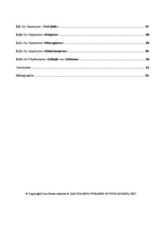 Toponymes, Patronymes, ethnonymes, Hydronymes et Histoire des ewe