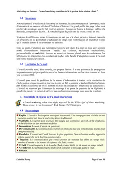 Marketing sur Internet