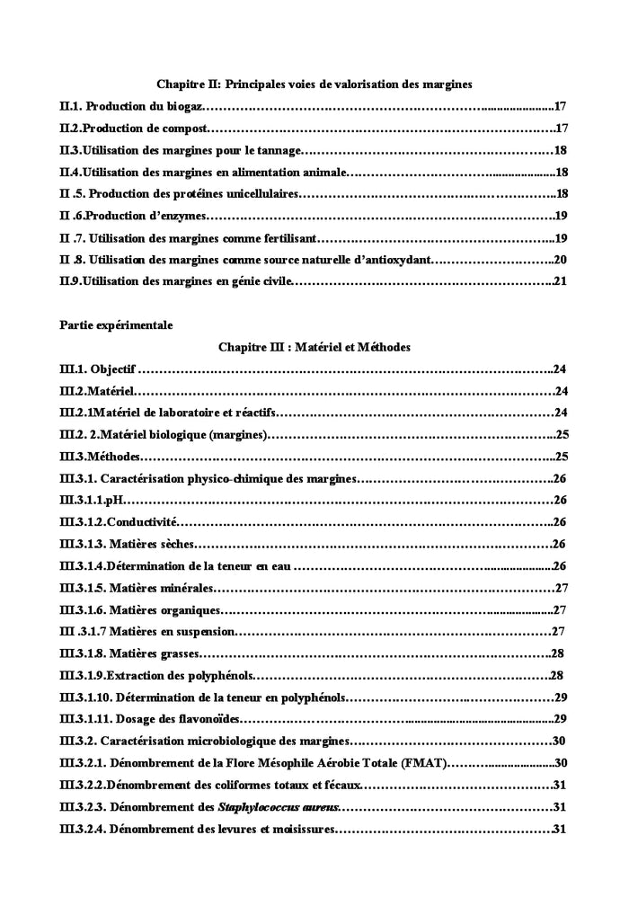 Valorisation Thérapeutique des Margines d'Olive