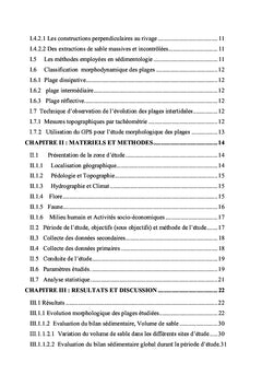 Evaluation de l'erosion cotiere sur la cote camerounaise: cas de KRIBI