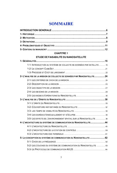 Etude et Conception d'un Nanosatellite pour le reseau DTN