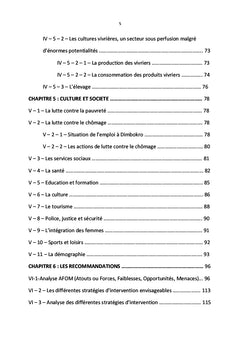 Diagnostic socio-economique d'une collectivite territoriale