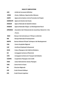 Diagnostic socio-economique d'une collectivite territoriale