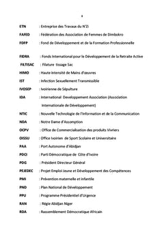 Diagnostic socio-economique d'une collectivite territoriale