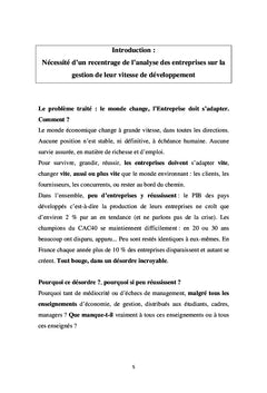 La maîtrise de la vitesse