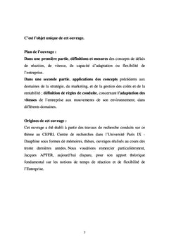 La maîtrise de la vitesse