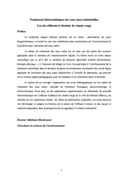 Epuration des eaux usées