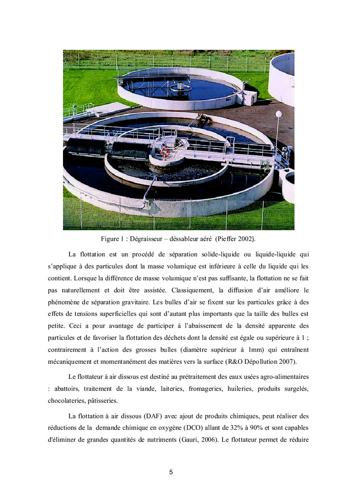 Epuration des eaux usées