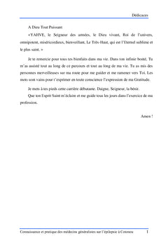 L'épilepsie au Bénin