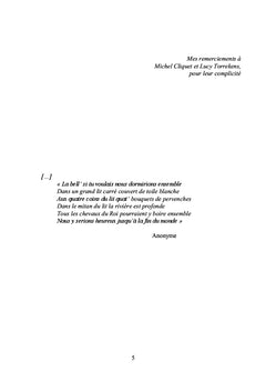 Le sang de la chevelure