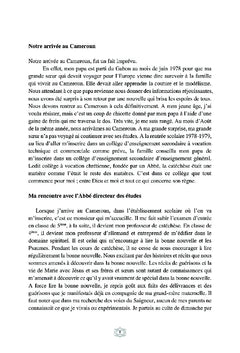 Témoignage personnel
