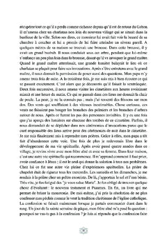 Témoignage personnel