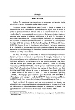 Être transformé pour transformer