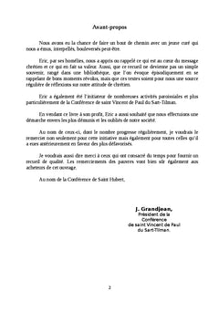 Homélies d'un jeune curé