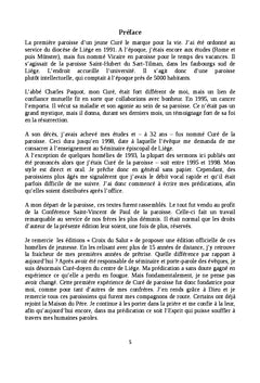 Homélies d'un jeune curé