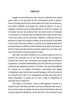 Conversations évangéliques