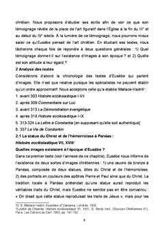 Eusèbe de césarée et les images chrétiennes