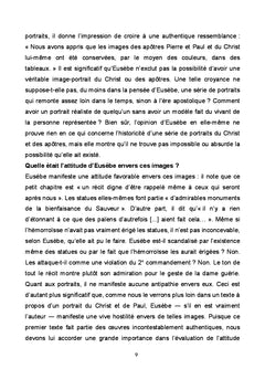 Eusèbe de césarée et les images chrétiennes