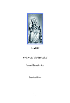 Marie, une voie spirituelle