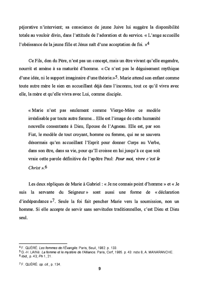 Marie, une voie spirituelle