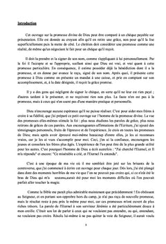 Connaitre le Sécret de lHomme de la Promesse Divine
