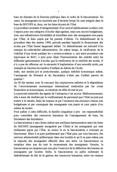 Impact socio-économique de la "prime" sur l'éducation au Sud-Kivu