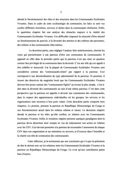 Communautés ecclésiales vivantes et paroisse