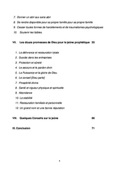 Le ministère prophétique du jeûne et sa puissance
