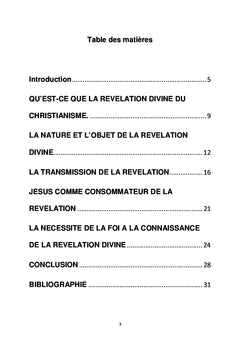 La révélation divine du christianisme selon Dei Verbum