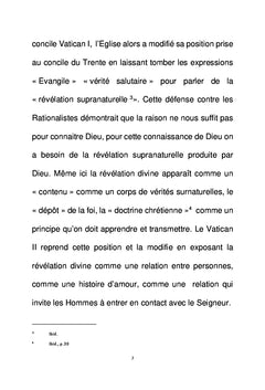 La révélation divine du christianisme selon Dei Verbum