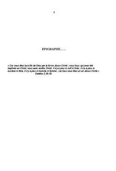 Rôle et statut de la femme dans l'Eglise