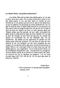 La Parole de Dieu vivante aujourd'hui