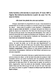 La Parole de Dieu vivante aujourd'hui