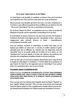 Les 6 aspects du feu du Saint-Esprit