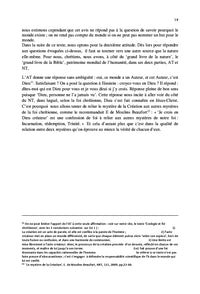 Jésus et la création