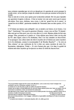 Jésus et la création