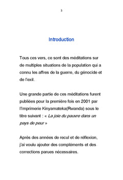 La joie du pauvre