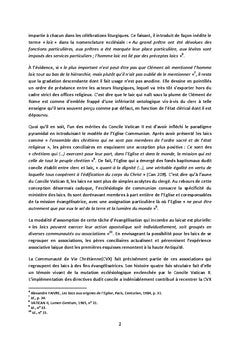 Les Associations de laïcs dans l'Eglise