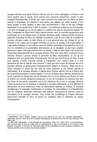 Mystique chrétienne africaine