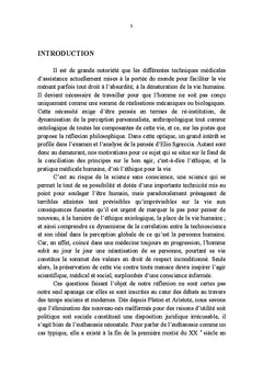 L'impératif de l'intangibilité de la vie humaine