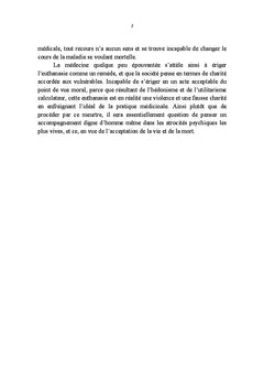 L'impératif de l'intangibilité de la vie humaine