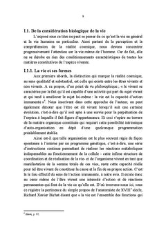 L'impératif de l'intangibilité de la vie humaine