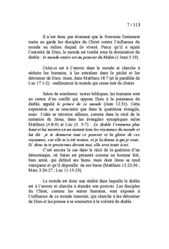 Le chrétien et le Monde