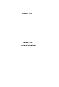 Au fil de l'eau