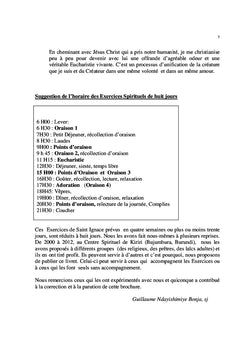 Exercices spirituels en huit jours