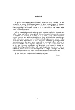 L'appel de Dieu dans nos vies