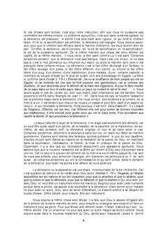 L'appel de Dieu dans nos vies